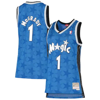 womens mitchell and ness tracy mcgrady blue orlando magic 2-363